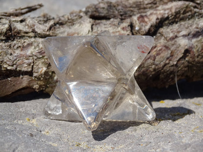 Merkaba Quartz Fumé - Pierres de soin - Colibri Minéraux et Bien-être