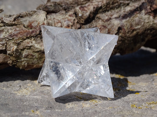 Merkaba Cristal de Roche - Pierres de soin - Colibri Minéraux et Bien-être