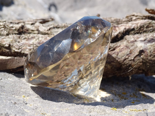 Citrine Facettée - Cristaux - Colibri Minéraux et Bien-être