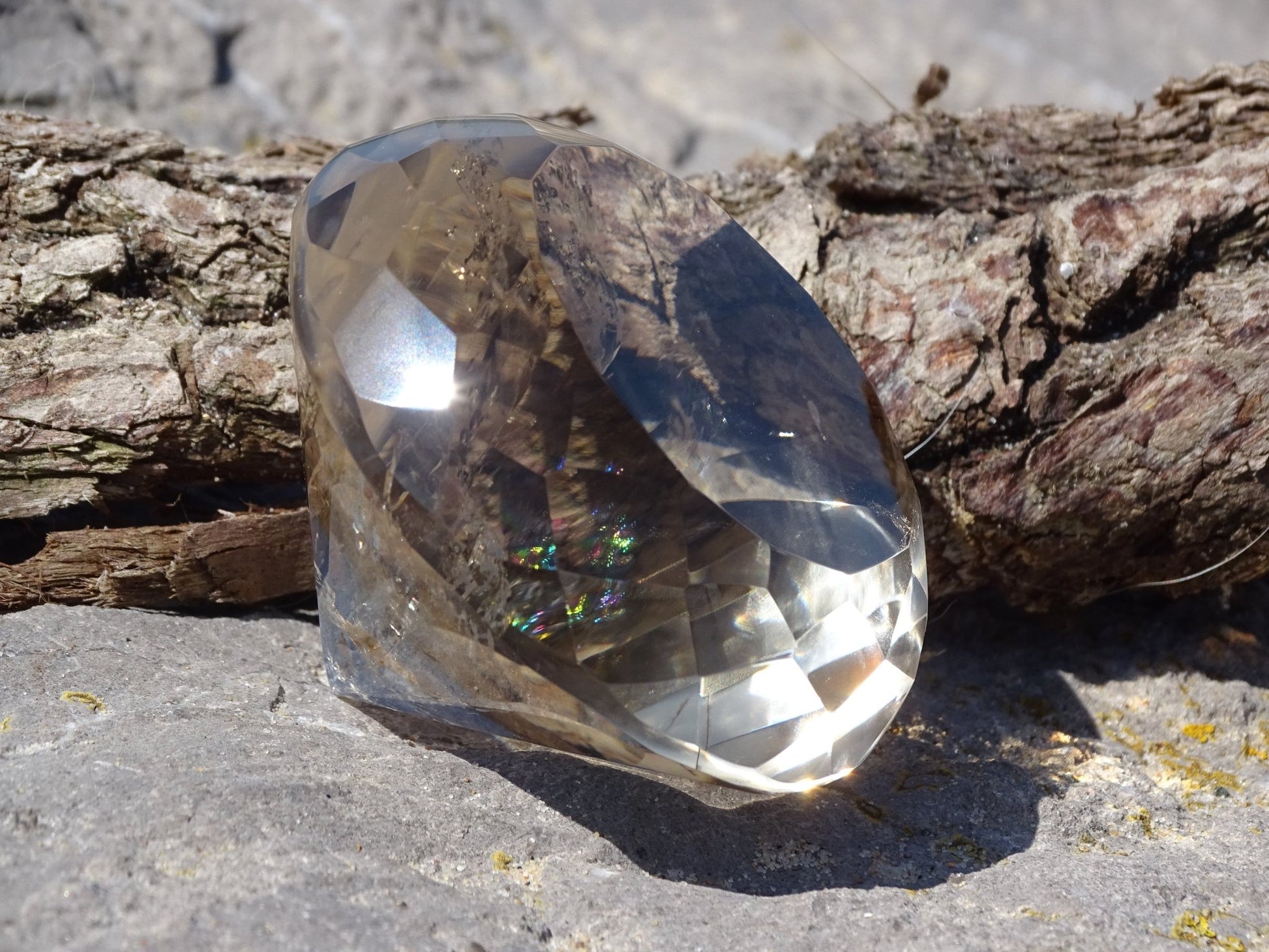Citrine Facettée - Cristaux - Colibri Minéraux et Bien-être
