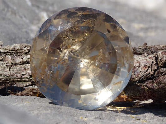 Citrine Facettée - Cristaux - Colibri Minéraux et Bien-être