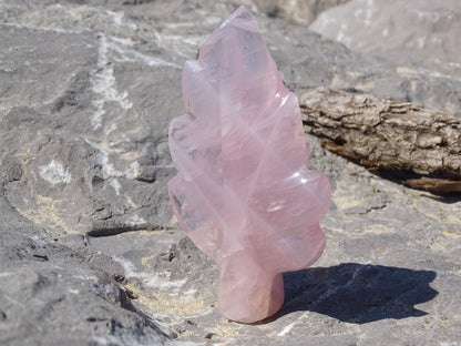 Quartz Rose Feuille - Cristaux - Colibri Minéraux et Bien-être