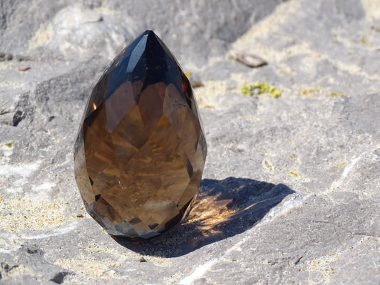 Quartz Fumé Facetté - Cristaux - Colibri Minéraux et Bien-être