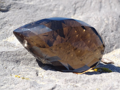 Quartz Fumé Facetté - Cristaux - Colibri Minéraux et Bien-être