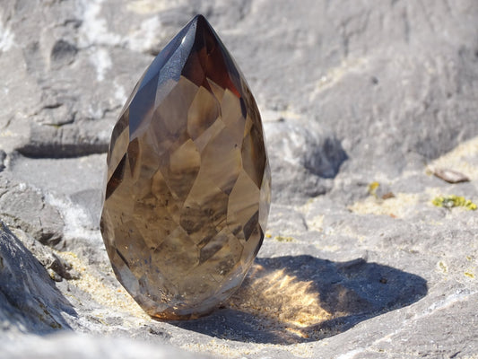 Quartz Fumé Facetté - Cristaux - Colibri Minéraux et Bien-être