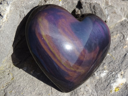 Rainbow Obsidian Heavenly Eye Heart