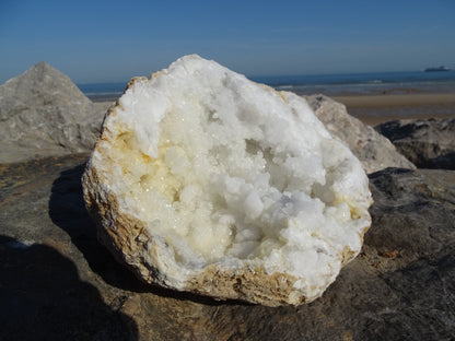 Géode Quartz Cristal de Roche