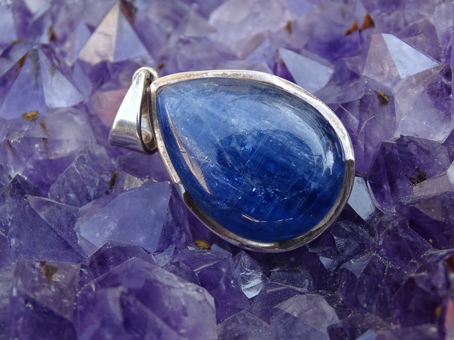 Pendentif Cyanite Argent 925