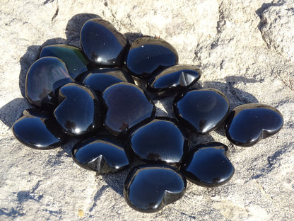 Rainbow Obsidian Heavenly Eye Heart