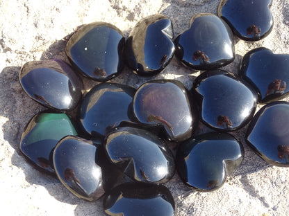 Rainbow Obsidian Heavenly Eye Heart