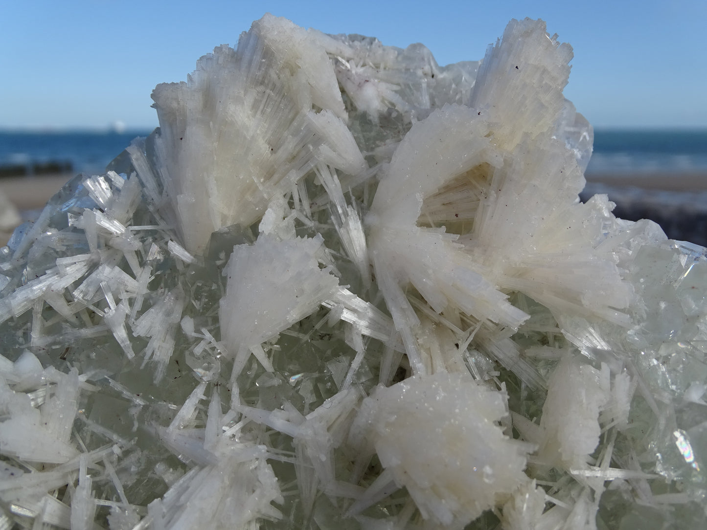 Apophyllite Verte et Scolécite
