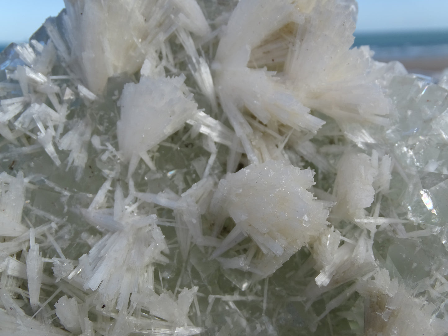 Apophyllite Verte et Scolécite