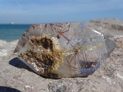Quartz Rutile Biterminé