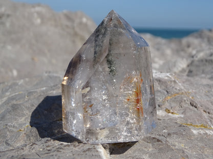 Rock Crystal Quartz Skull