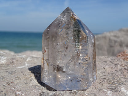 Rock Crystal Quartz Skull