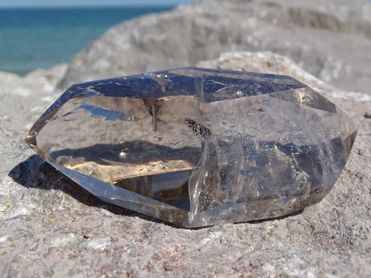 Faceted Rutilated Smoky Quartz