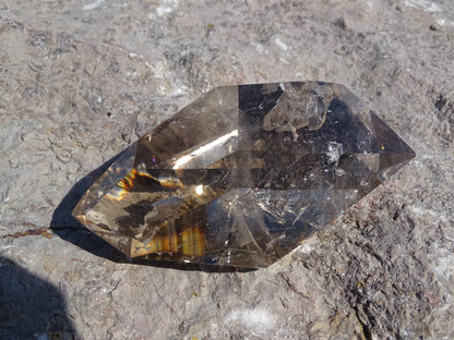 Faceted Rutilated Smoky Quartz