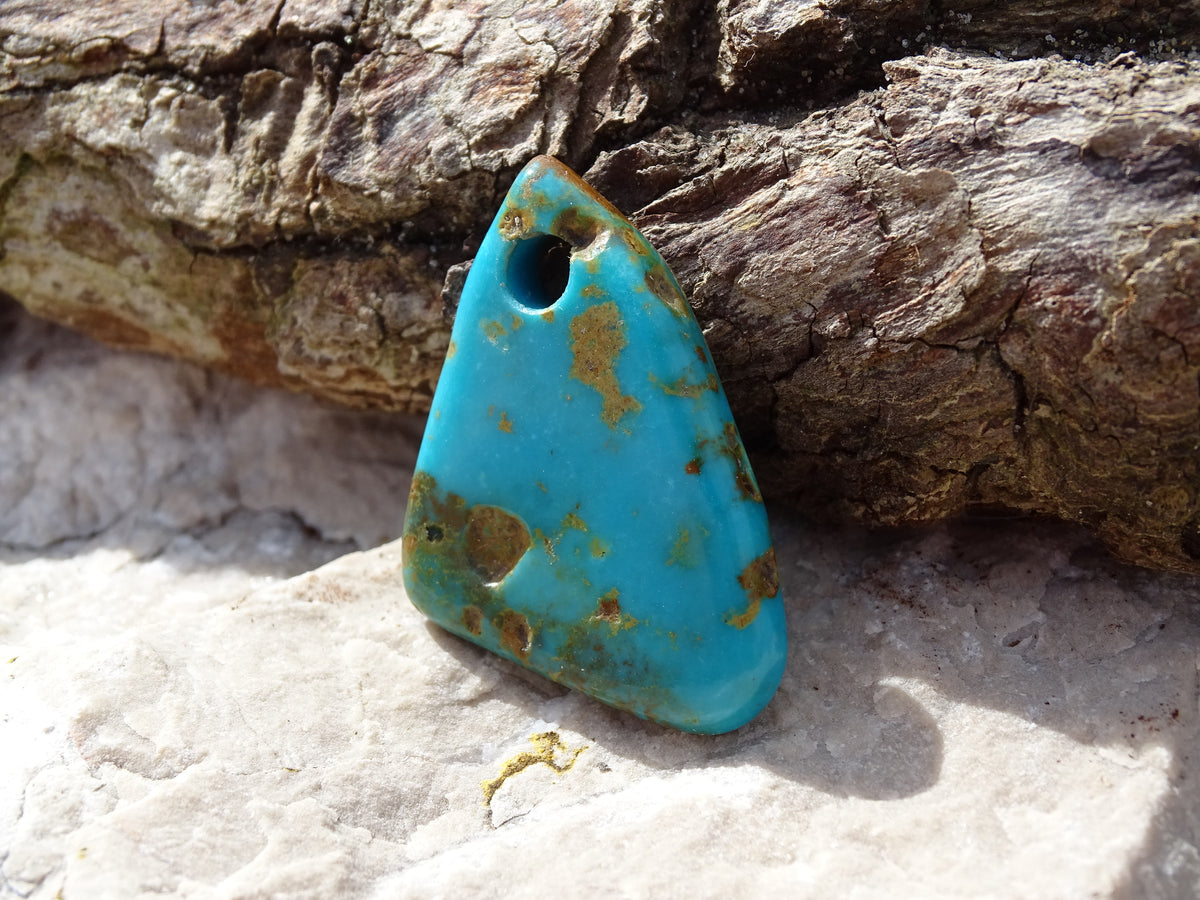 Turquoise Peru Pendant