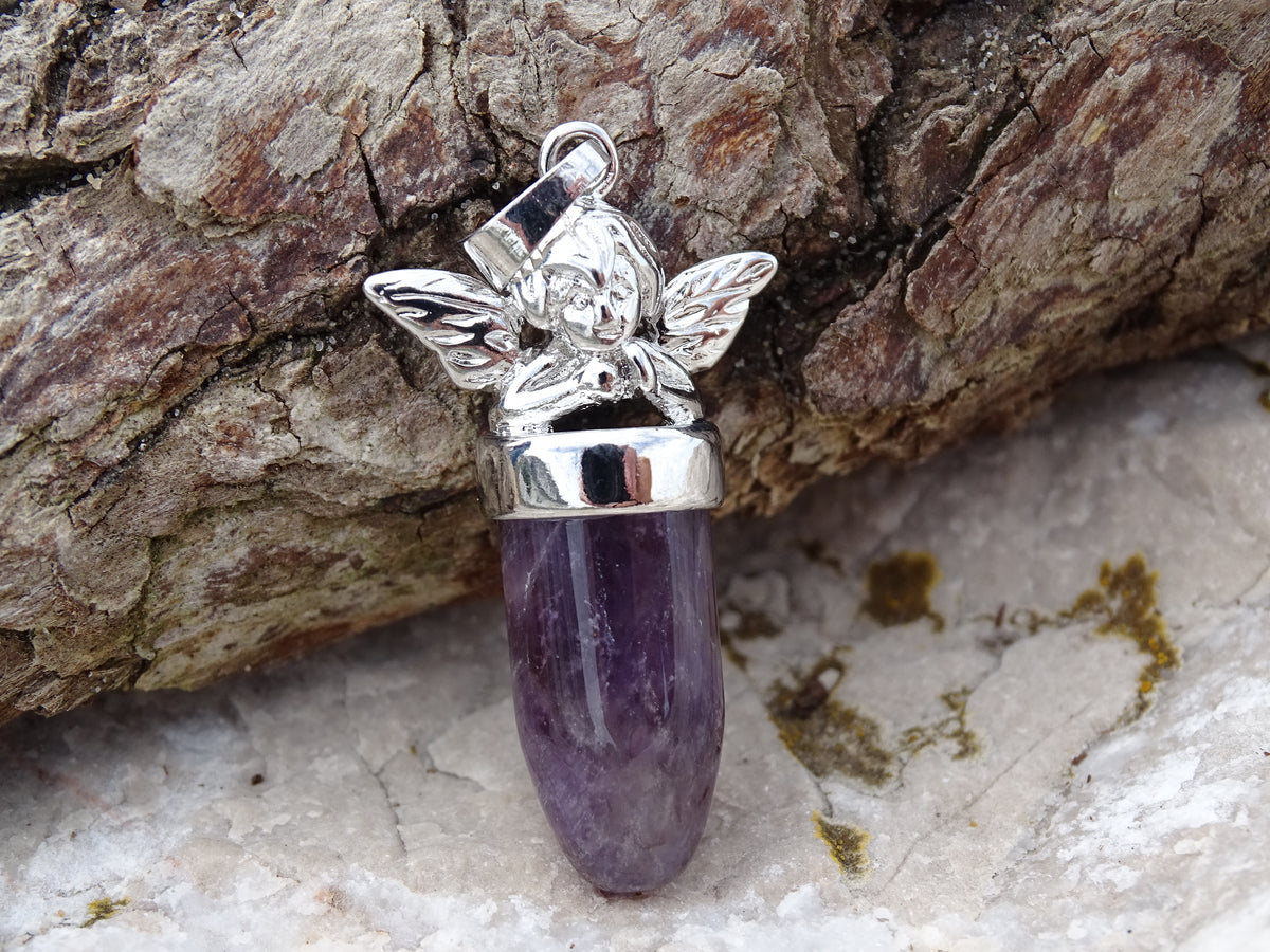 Amethyst Tree of Life Pendant