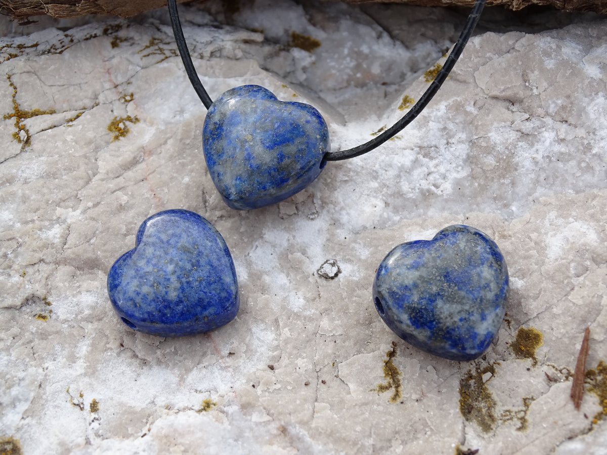 Lapis Lazuli Wing Pendant