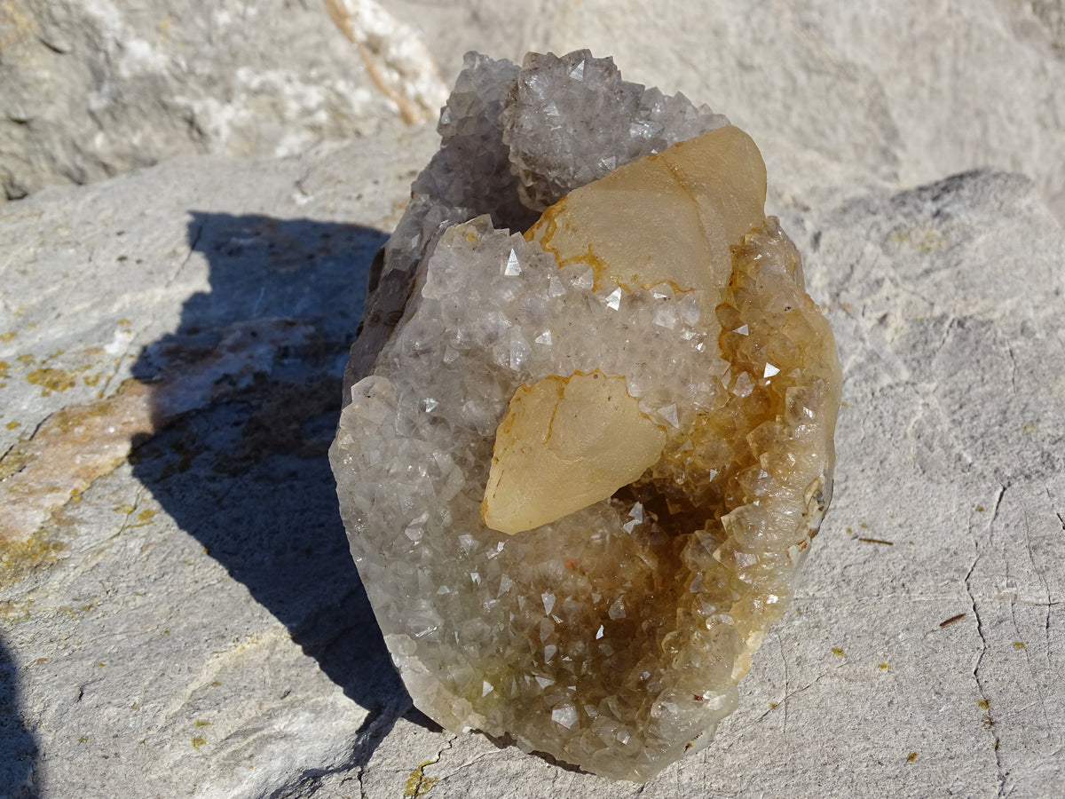 Rock Crystal Quartz Skull