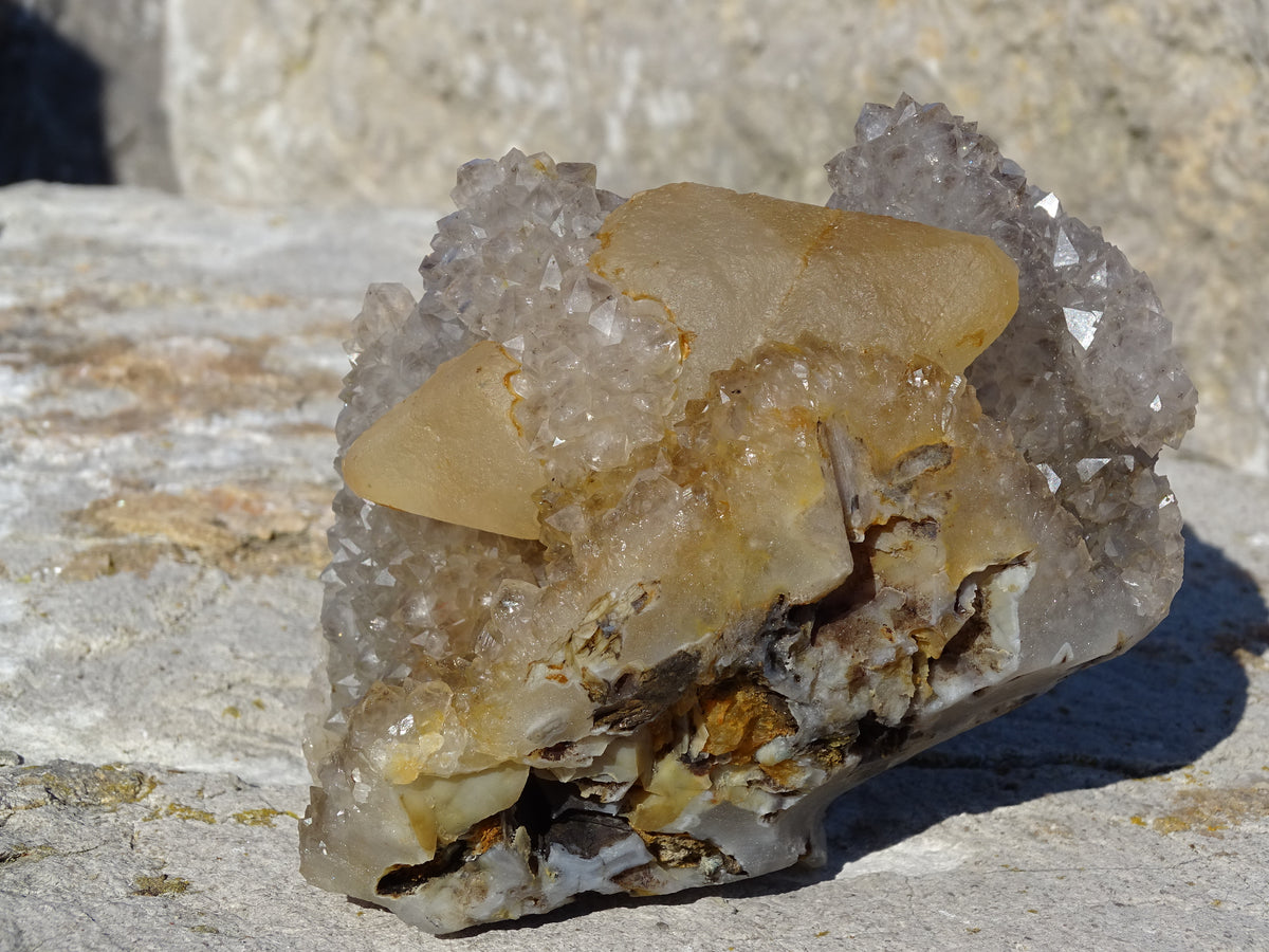 Rock Crystal Quartz Skull