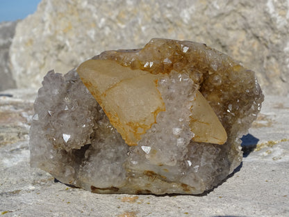 Rock Crystal Quartz Skull