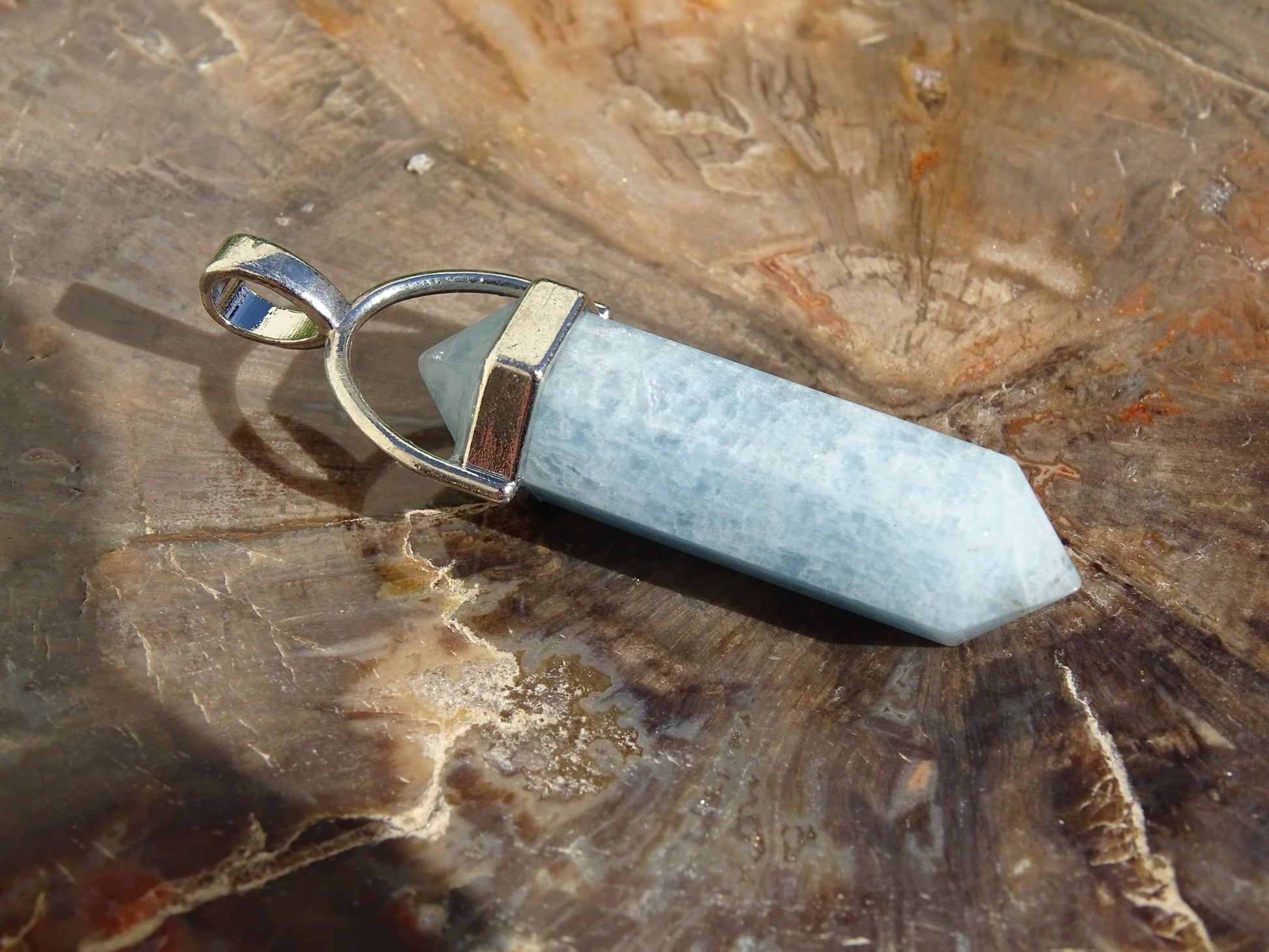 Pendentif Aigue Marine - Pendentifs - Colibri Minéraux et Bien-être