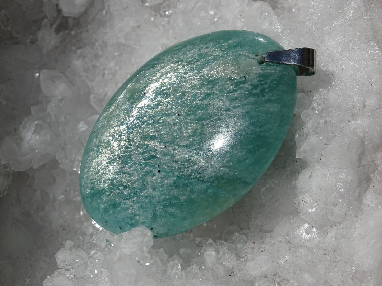 Pendentif Amazonite - Pendentifs - Colibri Minéraux et Bien-être