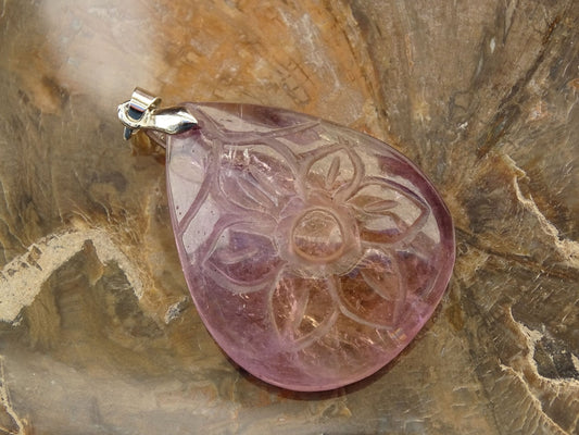 Pendentif Amétrine - Pendentifs - Colibri Minéraux et Bien-être