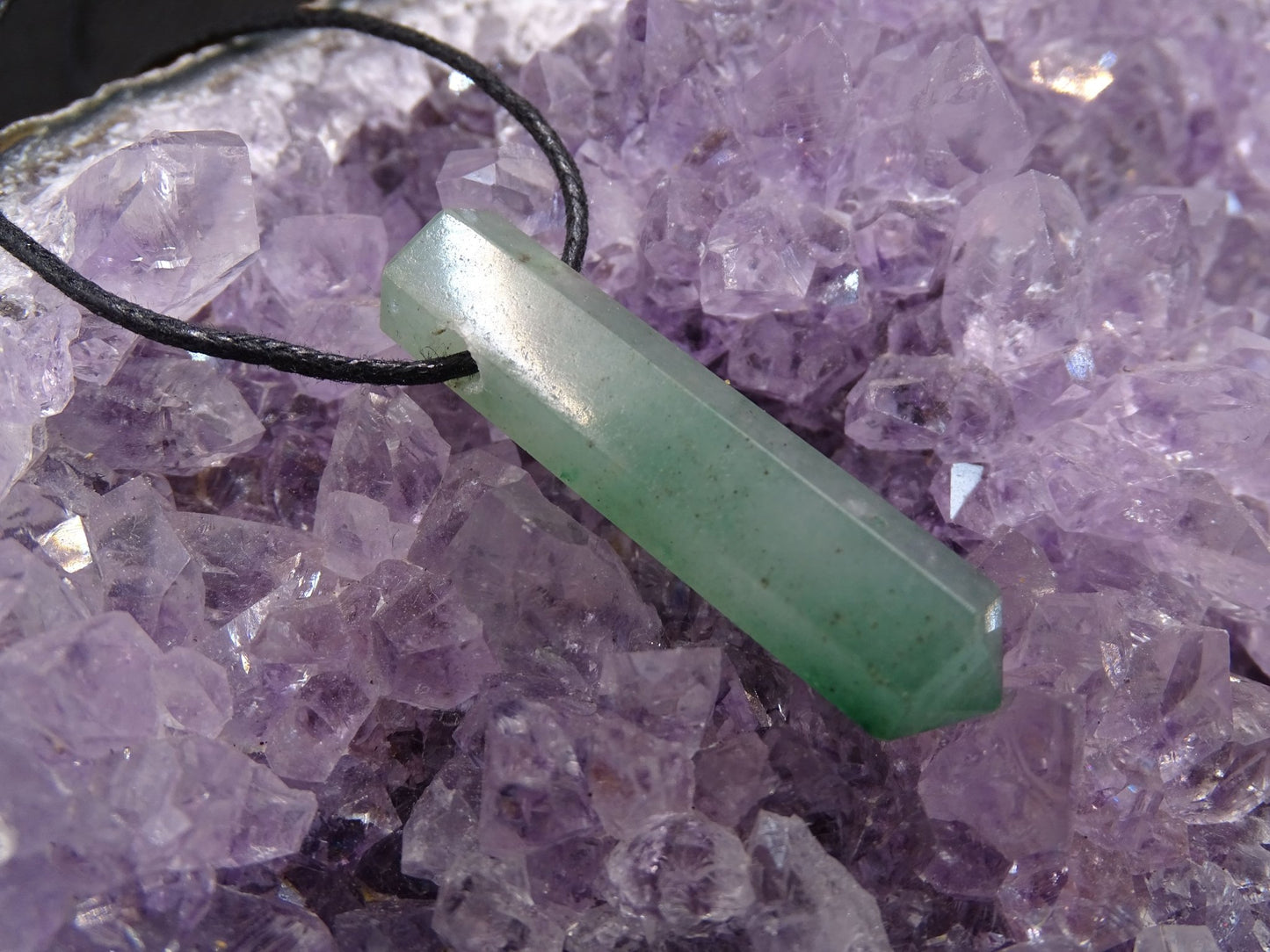 Pendentif Aventurine Verte - Pendentifs - Colibri Minéraux et Bien-être