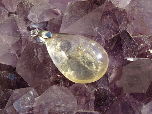 Pendentif Citrine - Pendentifs - Colibri Minéraux et Bien-être