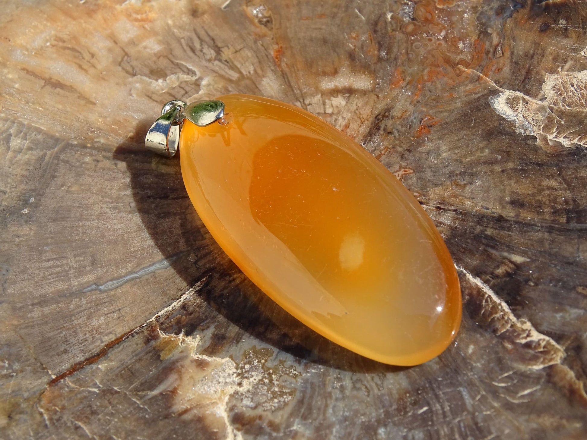 Pendentif Cornaline - Pendentifs - Colibri Minéraux et Bien-être
