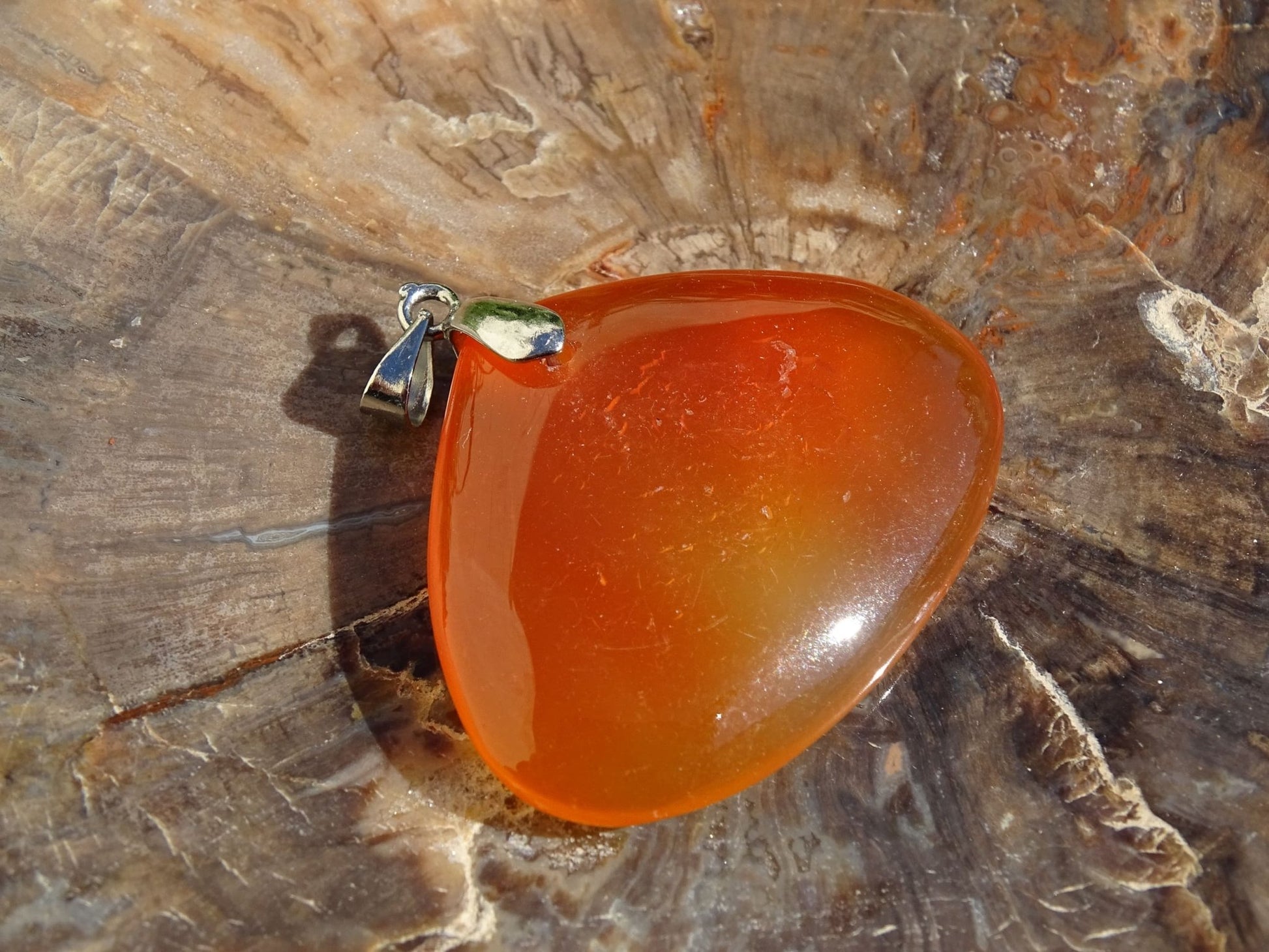 Pendentif Cornaline - Pendentifs - Colibri Minéraux et Bien-être