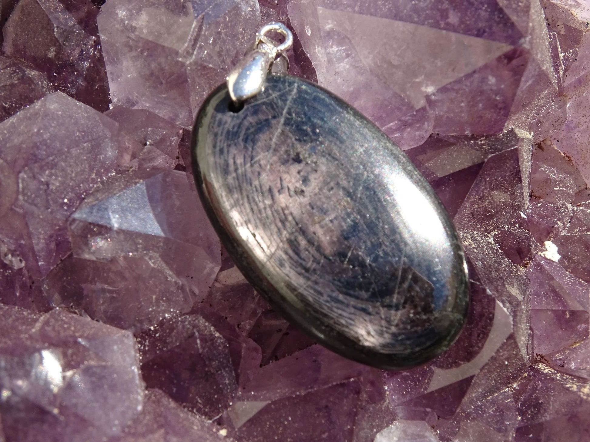 Pendentif Hypersthene - Pendentifs - Colibri Minéraux et Bien-être