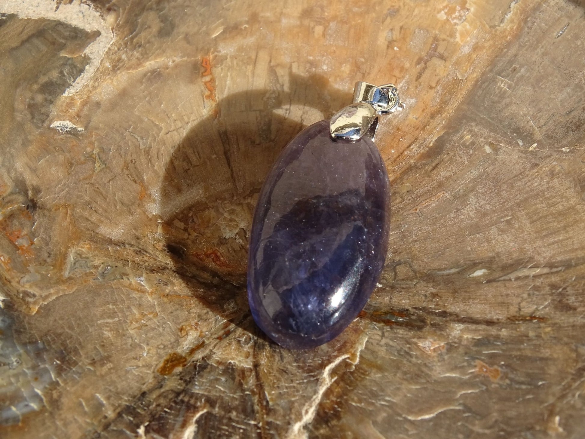 Pendentif Iolite - Pendentifs - Colibri Minéraux et Bien-être