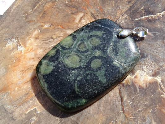 Pendentif Jaspe Kambaba - Pendentifs - Colibri Minéraux et Bien-être