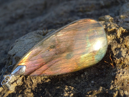 Pendentif Labradorite - Pendentifs - Colibri Minéraux et Bien-être
