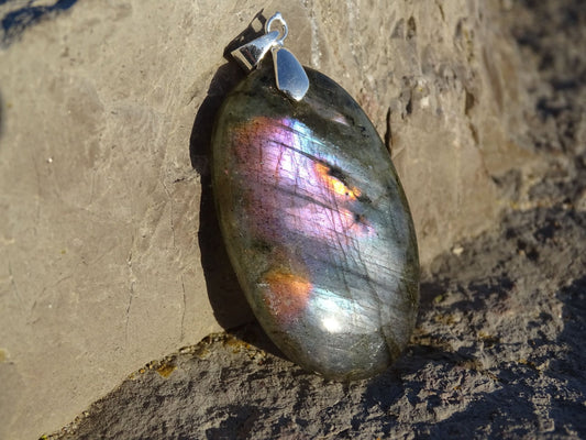 Pendentif Labradorite - Pendentifs - Colibri Minéraux et Bien-être
