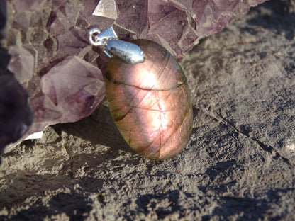 Pendentif Labradorite - Pendentifs - Colibri Minéraux et Bien-être