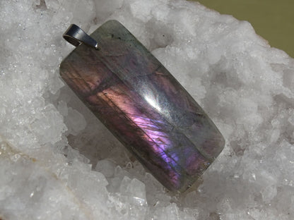 Pendentif Labradorite - Pendentifs - Colibri Minéraux et Bien-être