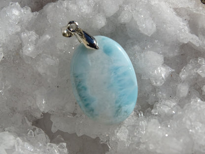 Pendentif Larimar - Pendentifs - Colibri Minéraux et Bien-être