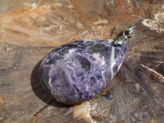 Pendentif Lépidolite - Pendentifs - Colibri Minéraux et Bien-être