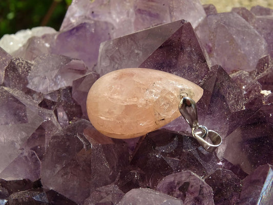 Pendentif Morganite - Pendentifs - Colibri Minéraux et Bien-être