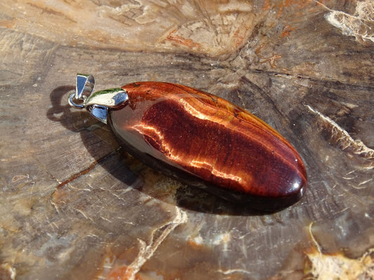 Pendentif Oeil de Taureau - Pendentifs - Colibri Minéraux et Bien-être