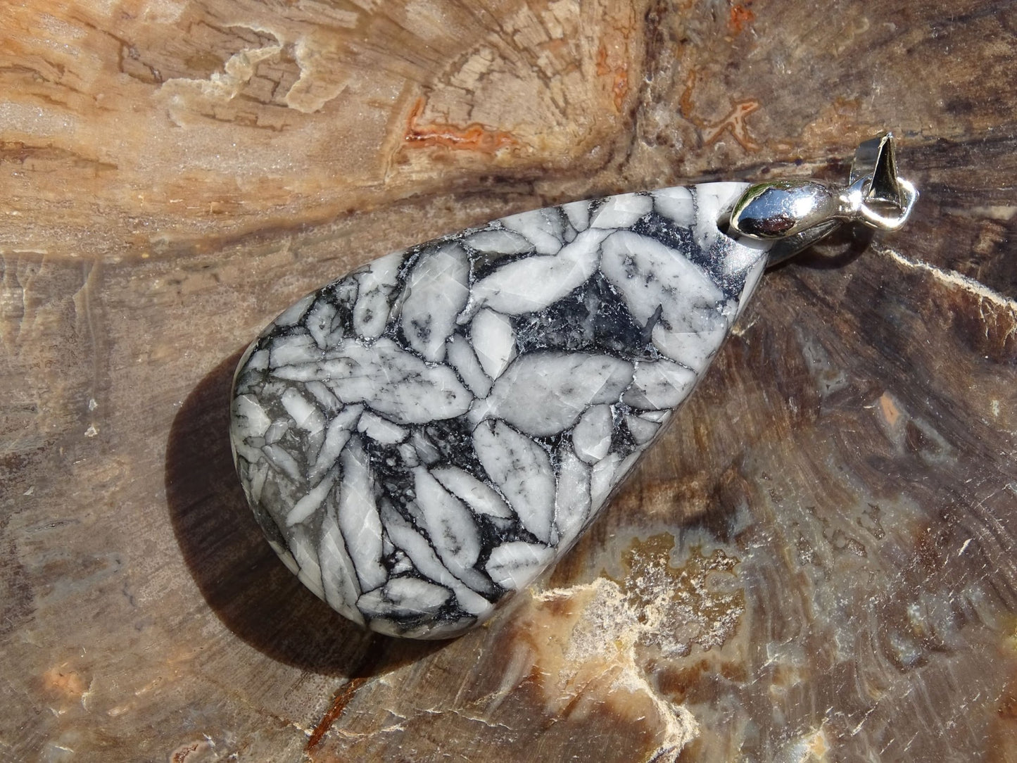 Pendentif Pinolite - Pendentifs - Colibri Minéraux et Bien-être