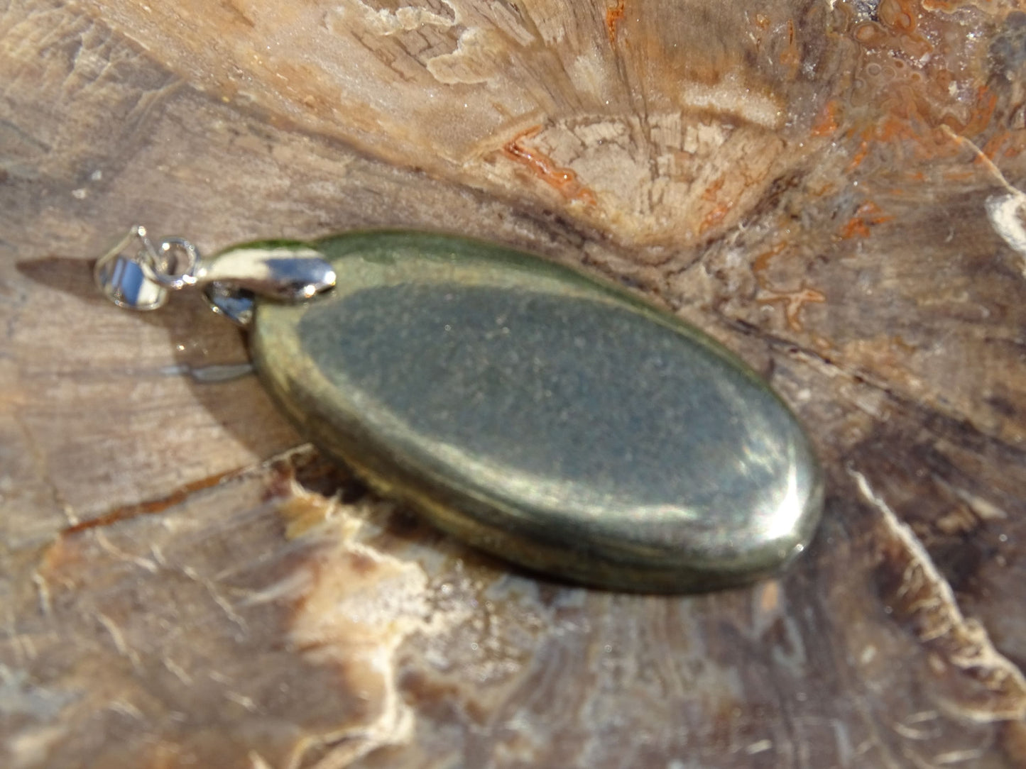 Pendentif Pyrite - Pendentifs - Colibri Minéraux et Bien-être