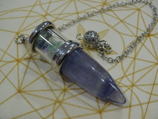 Pendule Fluorite - Pierres - Colibri Minéraux et Bien-être
