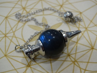 Pendule Labradorite Séphoroton - Pierres - Colibri Minéraux et Bien-être