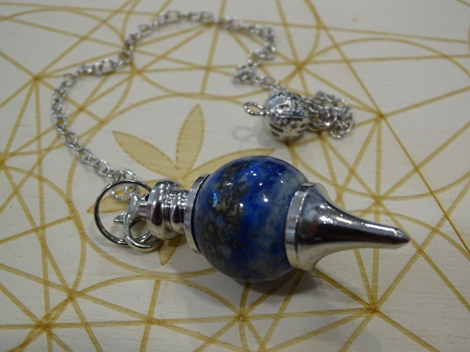 Pendule Lapis Lazuli Séphoroton - Pierres - Colibri Minéraux et Bien-être